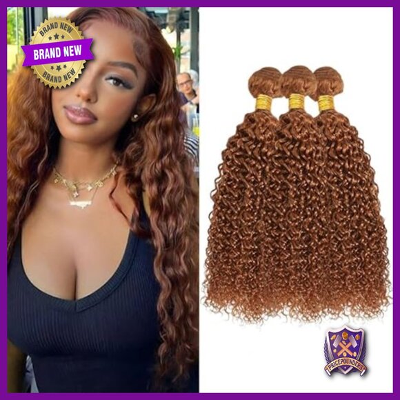 3 Bundles Human Hair Extensions 16-20 Inch Water Wave Weave Virgin Hair main image 6